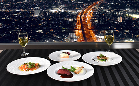 フレンチプライベートダイニング「ミッドエアスイート」料理イメージ