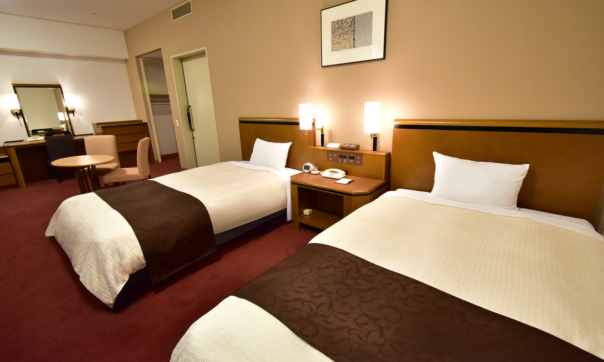 ユニバーサルルーム（ツインタイプ）室内写真